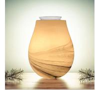 Zen'Arôme Calorya n°11 - Brûleur électrique & diffuseur cire/huiles, verre peint blanc, coupelle amovible