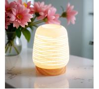 Zen'Arôme – Diffuseur par chaleur douce Calorya n°16 – Brûleur céramique ajouré, éclairage d'ambiance