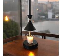 Zen'Arôme Diffuseur Bougie Parfumée Candelino - Lampe à Bougie Parfumée - Sans Flamme ni Fumée - avec Variateur - Hauteur Ajustable