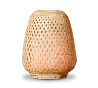 Zen'Arôme - Diffuseur d’Huiles Essentielles Ultrasonique Olaki (Jusqu’à 40 m²) - Diffusion à Froid pour l’Aromathérapie - Design Artisanal Zen en Bambou Tressé