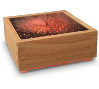 Zen'arôme - Diffuseur Ultrasonique Style Japonais ¿ Kaori ¿Diffuseur Senteurs Et Huiles Essentielles ¿ Base En Bois Véritable ¿ Assainit L¿Air ¿ Idée Cadeau