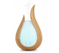 Zen'Arôme NÉRÉA Diffuseur Huiles Essentielles Ultrasonique 200ml - Jusqu'à 8h de Diffusion - LED Multicolore Personnalisable - Diffusion Continue ou Alternée - Humidificateur d'air
