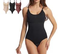 Zenaviva Body arraché, combinaison Zenaviva, body gainant pour femme, Noir , S