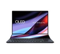 ASUS Zenbook Pro 14 Duo OLED BX8402VU-P1103X Intel® Core™ i7 i7-13700H Ordinateur portable 36,8 cm (14.5") Écran tactile 3K 16 Go LPDDR5-SDRAM 1 To SSD NVIDIA GeForce RTX 4050 Wi-Fi 6E (802.11ax) Windows 11 Pro Noir