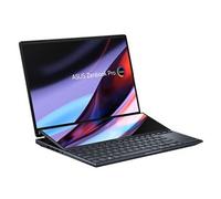 ASUS Zenbook Pro 14 Duo OLED UX8402ZA-M31 Intel® Core™ i7 i7-12700H Ordinateur portable 36,8 cm (14.5") Écran tactile 2.8K 16 Go LPDDR5-SDRAM 1 To SSD Wi-Fi 6E (802.11ax) Windows 11 Pro Noir