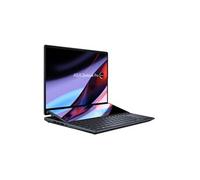 ASUS Zenbook Pro 14 Duo OLED UX8402VU-P1036X Intel® Core™ i7 i7-13700H Ordinateur portable 36,8 cm (14.5") Écran tactile 2.8K 16 Go LPDDR5-SDRAM 1 To SSD NVIDIA GeForce RTX 4050 Wi-Fi 6 (802.11ax) Windows 11 Pro Noir