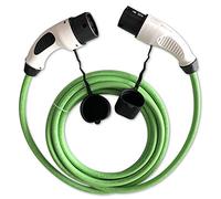 ZENCAR 6m EV Câble de Charge pour véhicules électriques Type 2 - Type 2 32A 3-Phases 22kW Compatible avec GLE500e, EQC, E-Tron, 3/S/X/Y, ID.3, i3, Zoe, Kona, Leaf, I-Pace, 330e/530e etc. Sac Gratuit