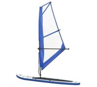 ZENCORE® Ensemble de planche SUP gonflable avec voile Bleu et blanc Top123961621