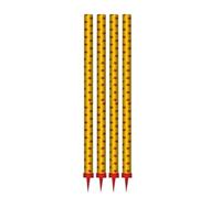 Zenda Club® 4 Bougies Fontaines Gâteau Anniversaire 25Cm durée 90 secondes pour gâteau et bouteille de champagne |ice fountain, Mariage, Baptême Catégorie F1