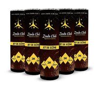 Zenda Club® Lot de 10 Jets de Scène Dorés, 3 Mètres / 30 Sec, Sans Déclencheur, Effets Spéciaux pour Mariage, Fête, Événement, Étincelles Froides, Catégorie F1