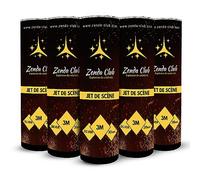 Zenda Club® Lot de 25 Jets de Scène Argentés - 3 Mètres / 30 Secondes - Sans Déclencheur - Effets Lumineux Spectaculaires - Animation Professionnelle - Catégorie F1