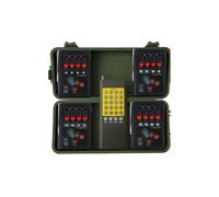 zenda club® Système de Déclenchement à Distance pour Feux d’Artifice - Kit Pyrotechnique 16 Canaux avec Télécommande sans Fil - Coffret de Rangement Résistant