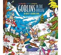 Zendoodle Coloring Presents - Goblins in the Hollow: An Artist’s Coloring Book