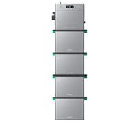 Zendure SF2400AC+, Stockage AC 2400W Extensible à 16.8kWh, 100% Compatible Installations Solaires Existantes, Plug & Play, Secours 2400VA (SF 2400 AC+ + 4*AB3000L)