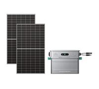 Zendure SF800 Pro2, Centrale Électrique de Balcon avec Entrée 2640W, Charge 1000W, Sortie 800W, Système de Gestion Énergétique IA, 1.92kWh-11,52kWh Batterie Extensible -500W*2 Panneau Bifacial