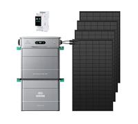 Zendure SF800Pro, Centrale Électrique de Balcon avec Entrée 2640W, Charge 1000W, Sortie 800W, Système de Gestion Énergétique IA, avec AB2000X, 430W*4 Panneau Bifacial, Zendure Smart 3CT*1