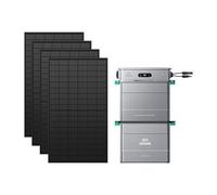 Zendure SF800Pro, Centrale Électrique de Balcon avec Entrée 2640W, Charge 1000W, Sortie 800W, Système de Gestion Énergétique IA, avec AB2000X, Capacité Totale 3840WH-430W*4 Panneau Bifacial