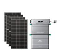 Zendure SF800Pro2, Centrale Électrique de Balcon avec Entrée 2640W, Charge 1000W, Sortie 800W, Système de Gestion Énergétique IA, avec AB2000X, Capacité Totale 3840WH-500W*4 Panneau Bifacial