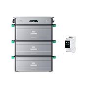 Zendure SolarFlow 2400 AC, Gestion de Puissance Couplé IA AC Système, Gestion du Stockage d'Énergie Domestique, Entrée AC et Sortie 2400W, 17,28kwh Capacité Extenable, TOU, 3*AB3000X Batterie