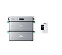 Zendure SolarFlow 2400 AC, Gestion de Puissance Couplé IA AC Système, Gestion du Stockage d'Énergie Domestique, Entrée AC et Sortie 2400W, 17,28kwh Capacité Extenable, TOU, 2*AB3000X Batterie, 3CT