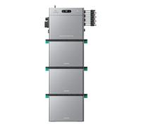 Zendure SolarFlow 2400 Pro Batterie Solaire 2.4kWh et 3×AB3000L | 2400W AC Bidirectionnel, Entrée PV 4800W (3000W DC+1800W AC), Extensible 16.8kWh, Plug & Play, IP65