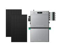 Zendure SolarFlow 2400 Pro - Batterie Solaire 2400W, 2,4-16,8kWh, avec AB3000L (2.88 kWh), avec 450Wx2 Panneau Bifacial
