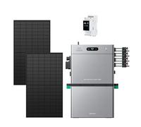 Zendure SolarFlow 2400 Pro - Batterie Solaire Intelligente 2400W AC Bidirectionnel, Entrée PV 4800W (3000W DC+1800W AC), 2.4-16.8kWh Extensible, Plug & Play, IP65 (SF2400P-SM3CT-1&AB3000L-2&450W)