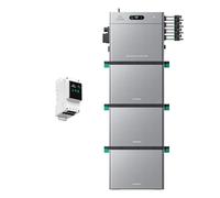 Zendure SolarFlow 2400 Pro - Batterie Solaire Intelligente 2400W AC Bidirectionnel, Entrée PV 4800W (3000W DC+1800W AC), 2.4-16.8kWh Extensible, Plug & Play, IP65 (SF2400Pro+SM3CT+3*AB3000L)