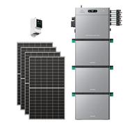 Zendure SolarFlow 2400 Pro - Batterie Solaire Intelligente 2400W AC Bidirectionnel, Entrée PV 4800W (3000W DC+1800W AC), 2.4-16.8kWh Extensible, Plug & Play (SF2400P-SM3CT-3&AB3000L-4&500W)