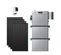 Zendure SolarFlow 2400 Pro - Batterie Solaire Intelligente 2400W AC Bidirectionnel, Entrée PV 4800W (3000W DC+1800W AC), 2.4-16.8kWh Extensible, Plug & Play, IP65 (SF2400P-SM3CT-2&AB3000L-4&450W)