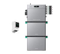 Zendure SolarFlow 2400 Pro - Batterie Solaire Intelligente 2400W AC Bidirectionnel, Entrée PV 4800W (3000W DC+1800W AC), 2.4-16.8kWh Extensible, Plug & Play, IP65 (SF2400Pro+SM3CT+2*AB3000L)