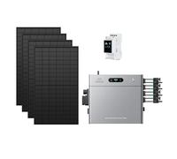 Zendure SolarFlow 2400 Pro - Batterie Solaire Intelligente 2400W AC Bidirectionnel, Entrée PV 4800W (3000W DC+1800W AC), 2.4-16.8kWh Extensible, Plug & Play, IP65 (SF2400P-SM3CT-4&450W)