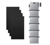 Zendure SolarFlow 2400 Pro - Batterie Solaire 2400W, 2,4-16,8kWh, avec 5xAB3000L (14.40 kWh), avec 450Wx4 Panneau Bifacial