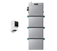 Zendure SolarFlow 2400AC+, Stockage AC 2400W Extensible à 16.8kWh, 100% Compatible Installations Solaires Existantes, Plug & Play, Secours 2400VA (SF 2400 AC+ + 3*AB3000L + SM3CT)