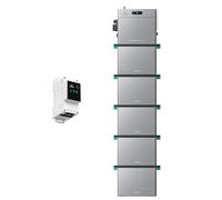 Zendure SolarFlow 2400AC+, Stockage AC 2400W Extensible à 16.8kWh, 100% Compatible Installations Solaires Existantes, Plug & Play, Secours 2400VA (SF 2400 AC+ + 5*AB3000L + SM3CT)