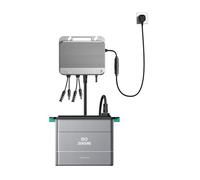 Zendure SolarFlow 800 - Micro-onduleur Hybride Intelligent 1200W MPPT, Rendement énergétique de 96%, Puissance AC bidirectionnelle de 800 W, avec AB2000S Batteries (Installation Facile)