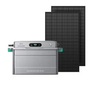 Zendure SolarFlow 800 Plus - Centrale Balcon 1920Wh, Onduleur de Balcon 800W, 1500W Entrée Solaire, Batterie LFP 48V Extensible 11.52kWh, Gestionnaire IA ZENKI, Plug & Play, IP65 (SF800 Plus+ 2*430W)