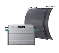 Zendure SolarFlow 800 Plus - Centrale Balcon 1920Wh, Onduleur de Balcon 800W, 1500W Entrée Solaire, Batterie LFP 48V Extensible 11.52kWh, Gestionnaire IA ZENKI, Plug & Play, IP65 (SF800 Plus+ 2*210W)