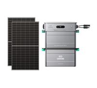 Zendure SolarFlow 800 Pro 2 + 2x 500W Panneau Bifacial + Batterie AB2000L 1.92kWh - Kit Solaire Balcon 800W - AC 1000W - IA