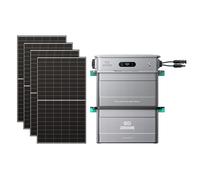 Zendure SolarFlow 800 Pro 2 + 4x 500W Panneau Bifacial + Batterie AB2000L 1.92kWh - Kit Solaire Balcon 800W - AC 1000W - IA