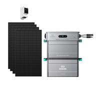 Zendure SolarFlow 800 Pro 2 + Compteur 3CT + AB2000L + 4x 450W Panneau Bifacial - Kit Solaire Balcon 800W - AC 1000W - IA