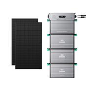 Zendure SolarFlow 800 Pro 2 - Système stockage solaire 800W IP65 1.92kWh 2640W MPPT, avec 450Wx2 Panneau Bifacial, avec 3xAB2000L