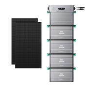 Zendure SolarFlow 800 Pro 2 - Système stockage solaire 800W IP65 1.92kWh 2640W MPPT, avec 450Wx2 Panneau Bifacial, avec 4xAB2000L