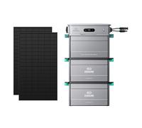 Zendure SolarFlow 800 Pro 2 - Système stockage solaire 800W IP65 1.92kWh 2640W MPPT, avec 450Wx2 Panneau Bifacial, avec 2xAB2000L