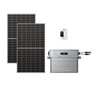 Zendure SolarFlow 800 Pro2, Centrale Électrique de Balcon avec Entrée Solaire 2640W, Charge 1000W, Sortie 800W, Système de Gestion Énergétique IA, avec Smart Meter 3CT & 500W x 2