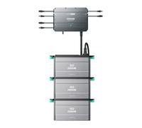 Zendure SolarFlow HUB 2000, Station électrique balcon, entrée solaire 1800W, sortie 1200W, 3×AB2000L