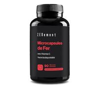 ZENEMENT BISGLICINATO DE HIERRO LIPOSOMAL 90 - à prendre régulièrement selon la dose conseillée, complément complet proposé en gélules pratiques et associe fonctionnalité pratique et sensation agréabl