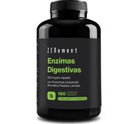 Enzymes Digestives - 10 Enzymes y compris Bromélaïne et Papaïne, Haute Concentration - 200mg par Gélule - 180 Gélules Véganes - Adapté à Tous Types de Régime - Sans Additifs, Sans Gluten