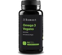 Oméga 3 Végan 80% DHA - à partir d'Huile d'Algues - 900 mg de DHA par Dose Quotidienne (2 gélules) - sous forme de Triglycérides - 90 Softgels