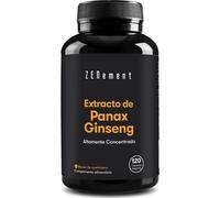 Panax Ginseng Rouge - 120 Gélules - Haut dosage 2375 mg/j - Avec 30% de Ginsenosides - Testé en laboratoire - Végan, Sans additifs - Zenement